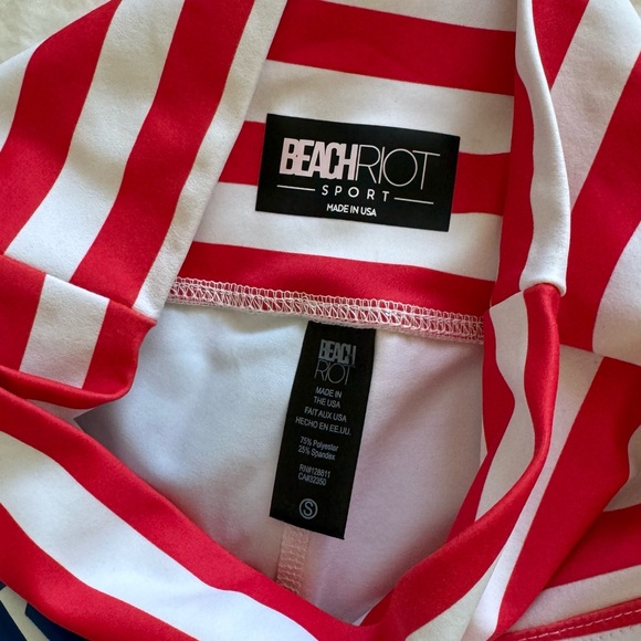 Beach Riot American 🇺🇸 Flag - shorts & top set, size S - Picture 2 of 4